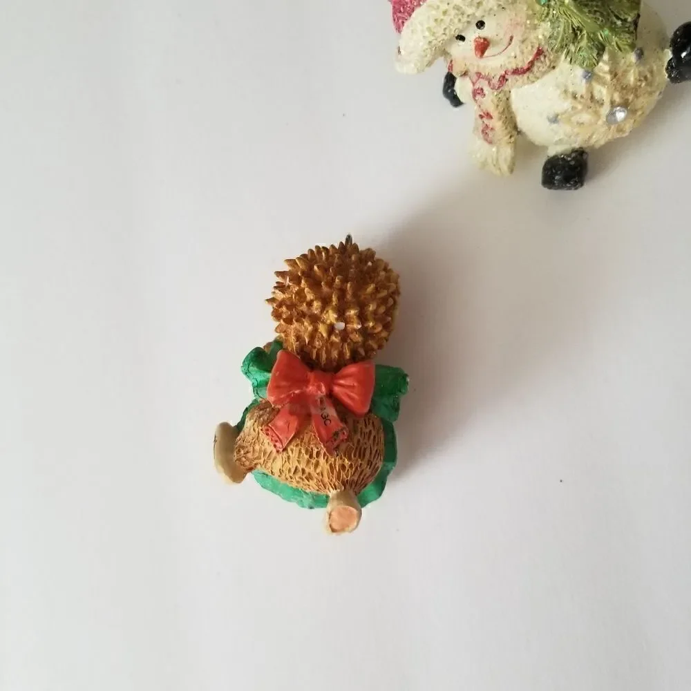 Two Vintage Christmas ornaments